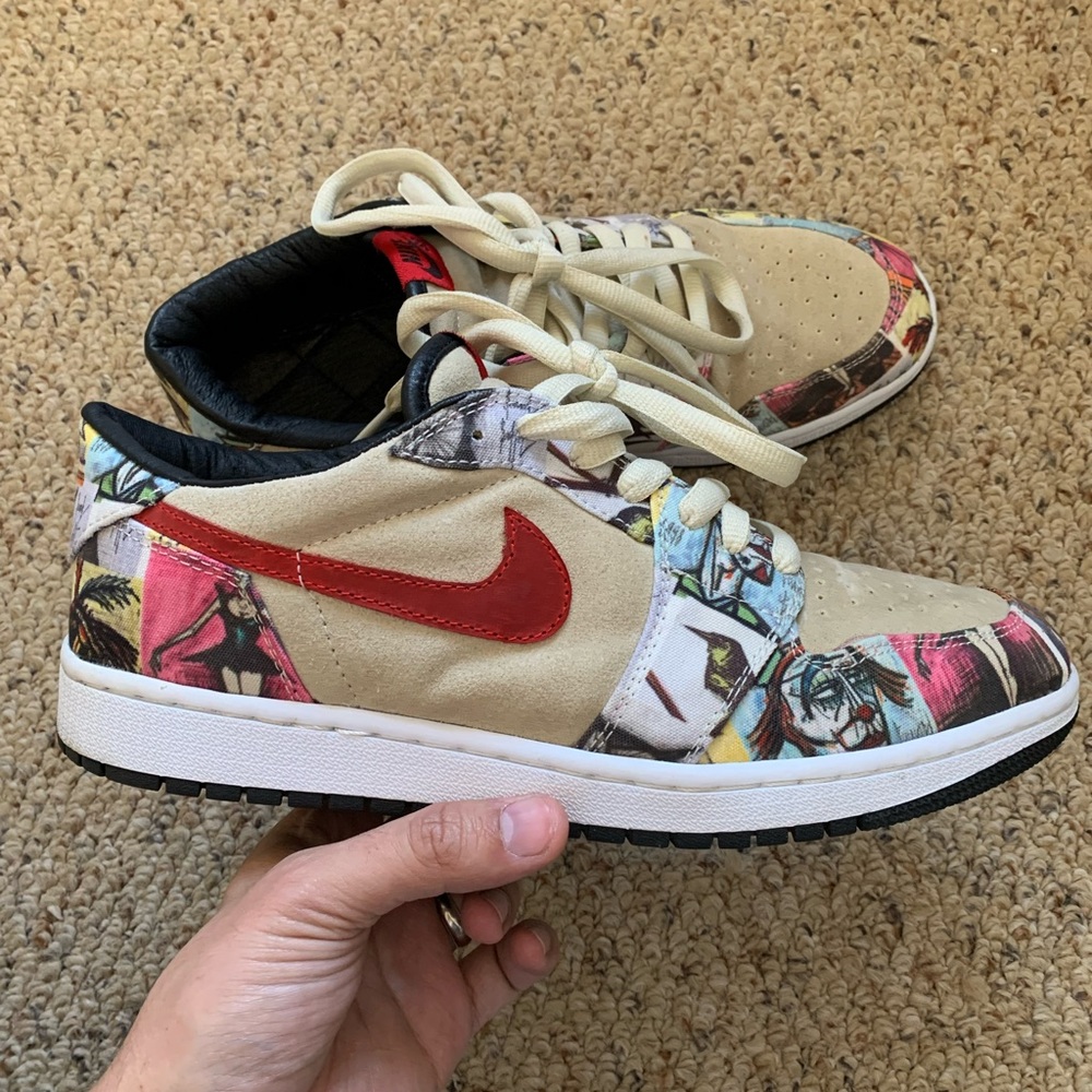 Air Jordan 1 low custom “Paris”